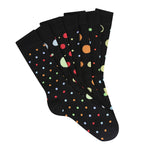 Load image into Gallery viewer, Men&#39;s Super Soft Bamboo Crew Spotted Socks - 7 Pairs
