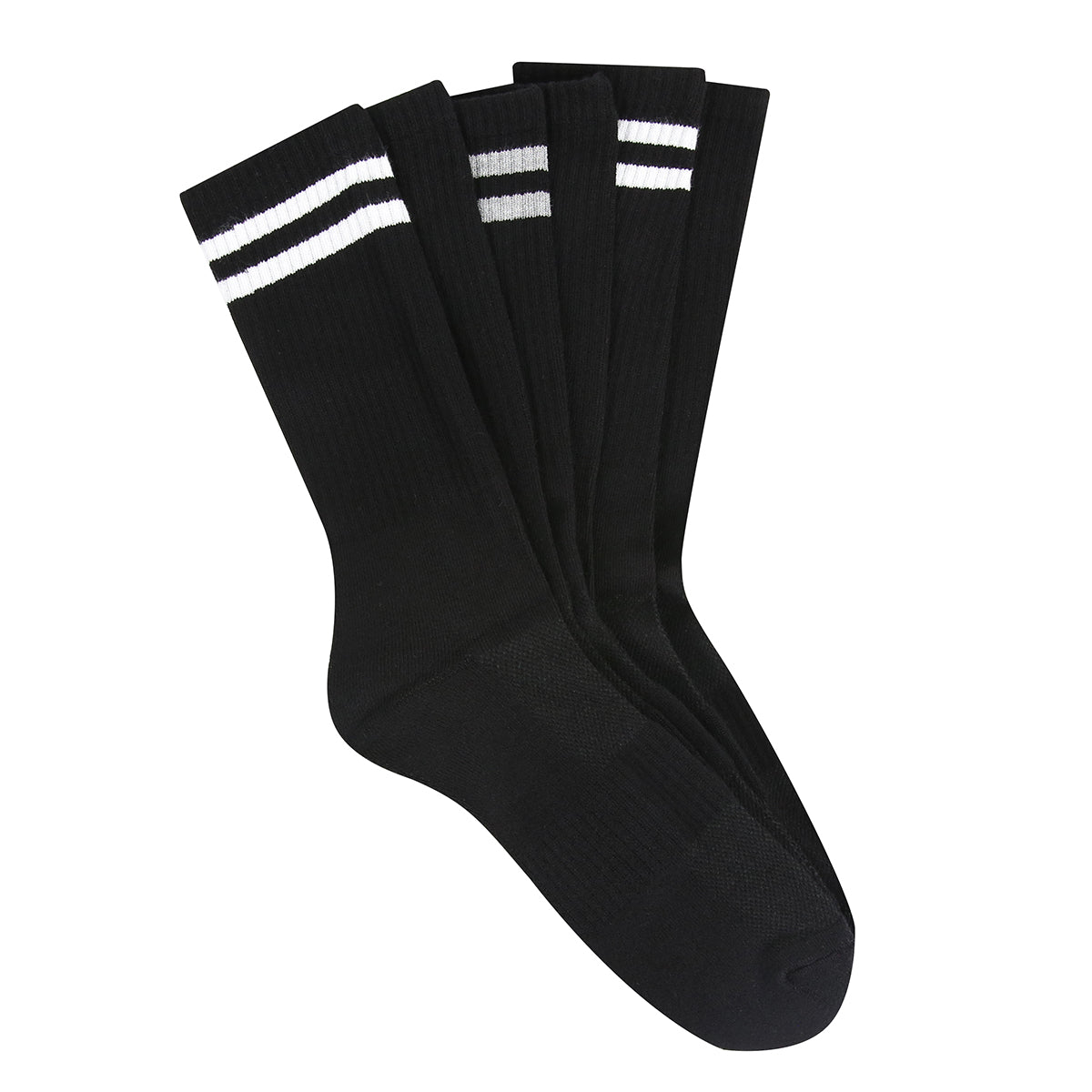 Men's Bamboo Crew Sports Socks - 6 Pairs