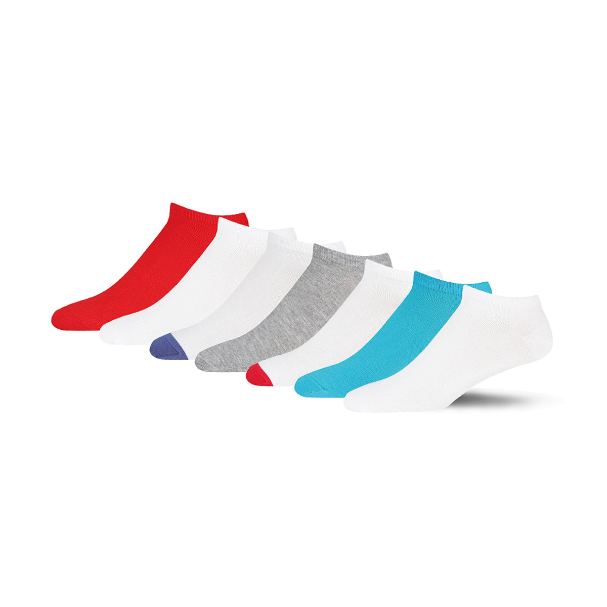 Men's Bamboo Trainer Socks - 7 Pairs